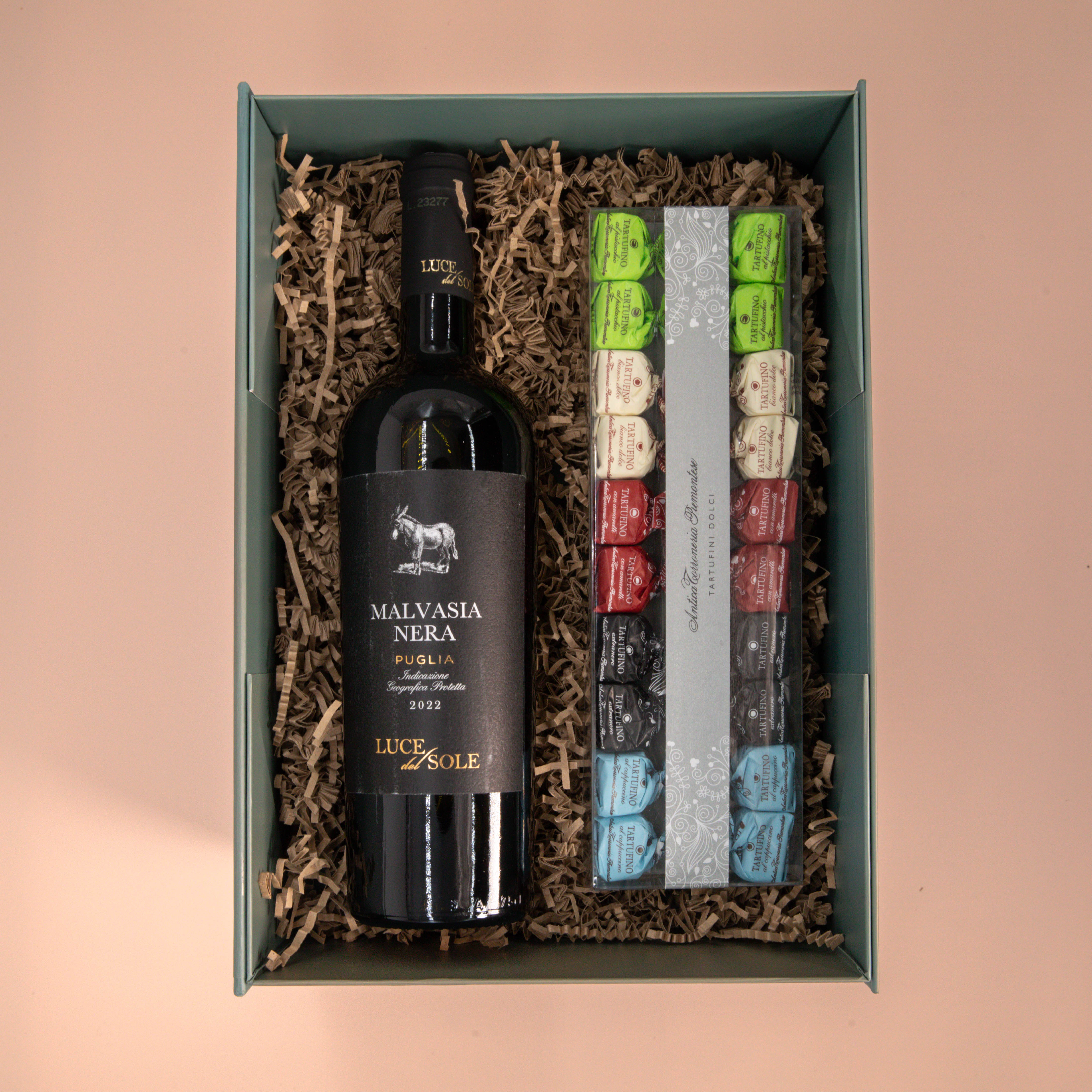 Weinbox Malvasia mit Tartufini